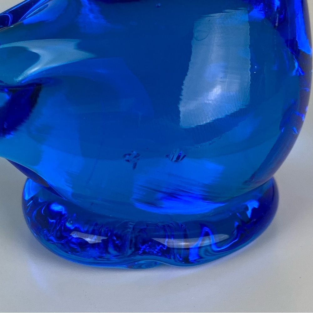 Set Of 2 Blue Bird Of Happiness Figurine Signed Leo Ward 1990 Ron Ray 1991 Vtg - Picture 7 of 11